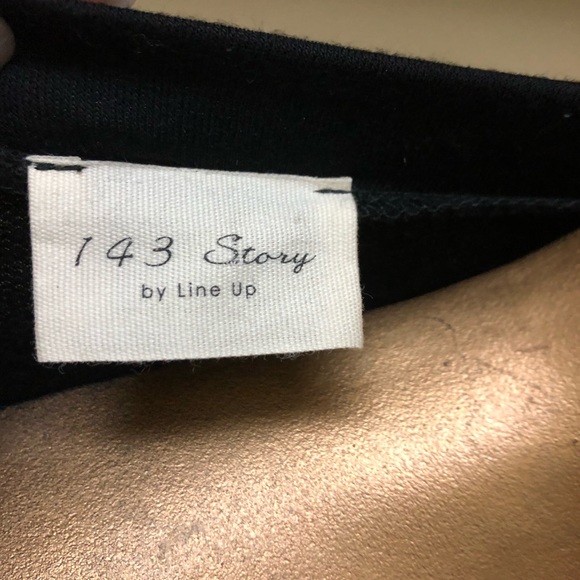 143 story black red check boutique sleeve long M - Picture 11 of 15